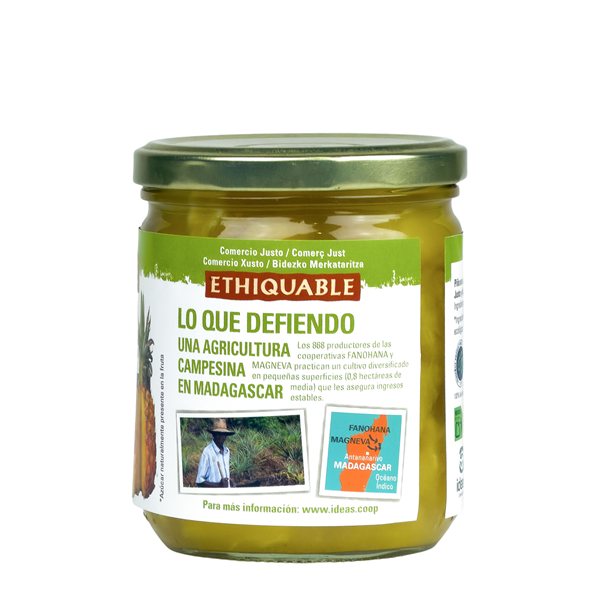 BIO Ananas aus dem Glas 400 g-detalle