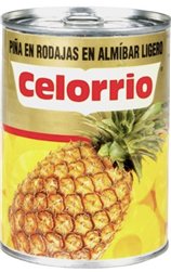 Ananas en tranches au sirop CELORRIO
