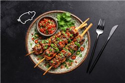 Pincho de cerdo mexicano (kg)