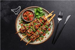 Pincho de pollo mexicano  (kg)