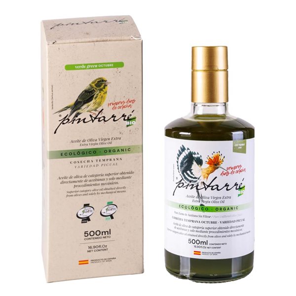 Je vais traduire cela en français:

Peinture écologique Picual en branche non filtrée 500ml-detalle