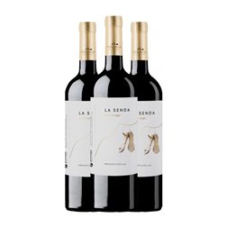 Pinuaga La Senda Seco Vino de la Tierra de Castilla Bio — Biológico 75 cl Vegano Vino Tinto (Caja de 3 unidades)