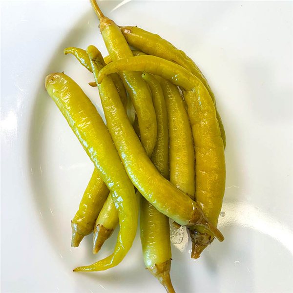 Piparra Dulce en aceite de oliva, Maestros Aceituneros-lateral