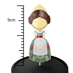 Chocolate 'Mario Padial' fallera lollipop.
