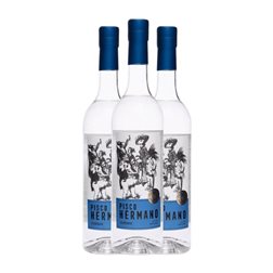 Pisco 1615 Hermano Quebranta, Pure — Puro 70 cl (Caja de 3 unidades)