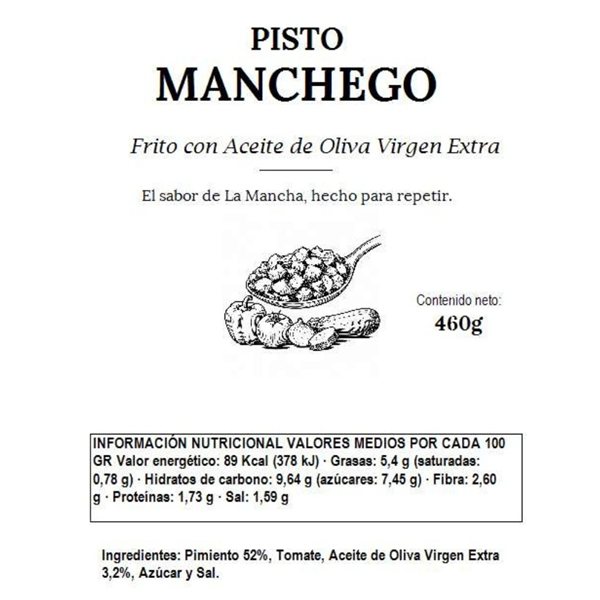 Pisto manchego en conserva-izquierda