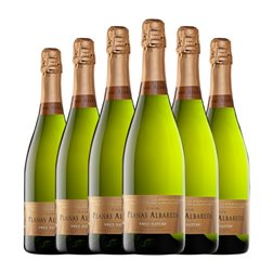Planas Albareda Brut Nature Cava 75 cl Espumoso Blanco (Caja de 6 unidades)