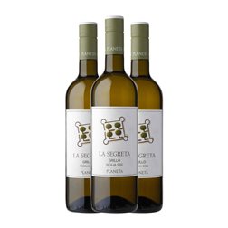 Planeta La Segreta Grillo Trocken — Seco Sicilia 75 cl Vino Blanco (Caja de 3 unidades)