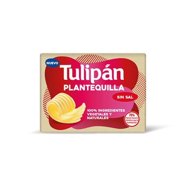 Margarine en bloc sans sel 250g Tulipan-detalle