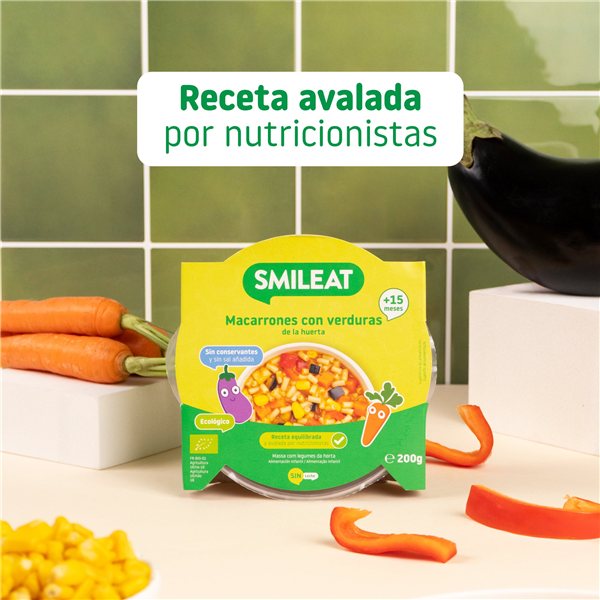 "Macaroni-Teller mit Gemüse aus dem Garten"-trasera