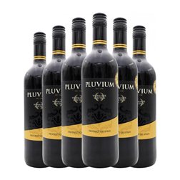 Pluvium 75 cl Vino Tinto (Caja de 6 unidades)