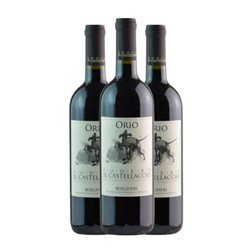 Podere Il Castellaccio Orio Bolgheri 75 cl Vino Tinto (Caja de 3 unidades)