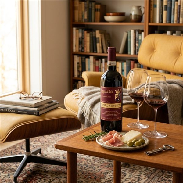 Poggio di Sotto Brunello di Montalcino 2019-lateral