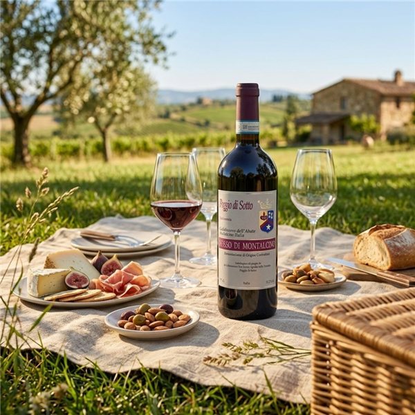 Poggio di Sotto Rosso di Montalcino 2022-detalle