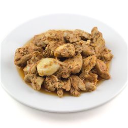 Garlic confit chicken