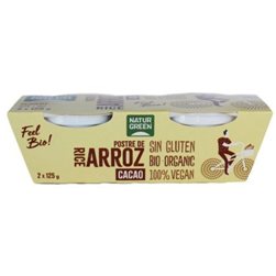 Postre de Arroz con Chocolate Bio 2 x 125g