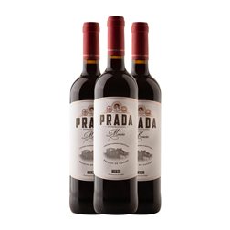 Prada a Tope Mencía Seco Bierzo Bio — Biológico 75 cl Vegano Vino Tinto (Caja de 3 unidades)