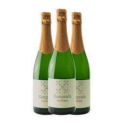 Prada a Tope Xamprada Brut Vino de la Tierra de Castilla y León Eco — Ecológico 75 cl Vegano Espumoso Blanco (Caja de 3 unidades)