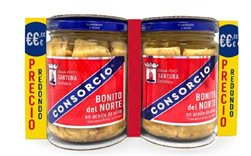 Special price! 2 jars of White Tuna in Olive Oil 400 gr