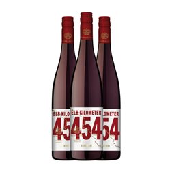 Prinz zur Lippe. Elbkilometer 454 Trocken — Seco Sachsen Cuvée 75 cl Vino Tinto (Caja de 3 unidades)