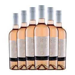 Prodigio del Sole Primitivo Semiseco Puglia 75 cl Vino Rosado (Caja de 6 unidades)