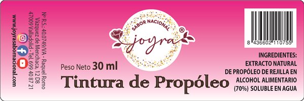 Propolis - 30 ml.-lateral