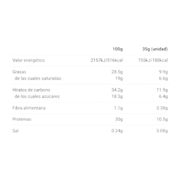 Protein Bar Wafer One Piece 35 Gr 1 Unit.-lateral