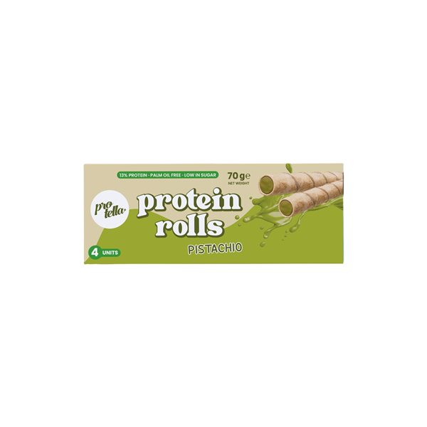 Rouleaux de protéines à la pistache 70g-trasera