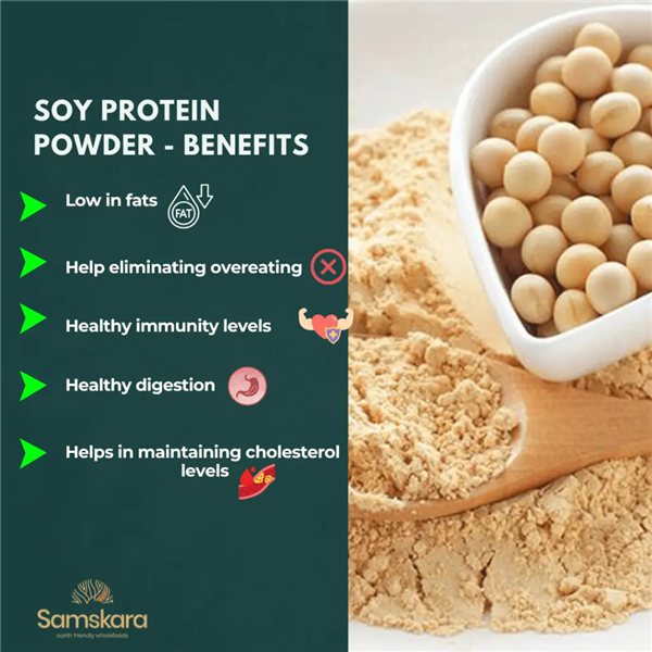 Organic Soy Protein - 500g-izquierda