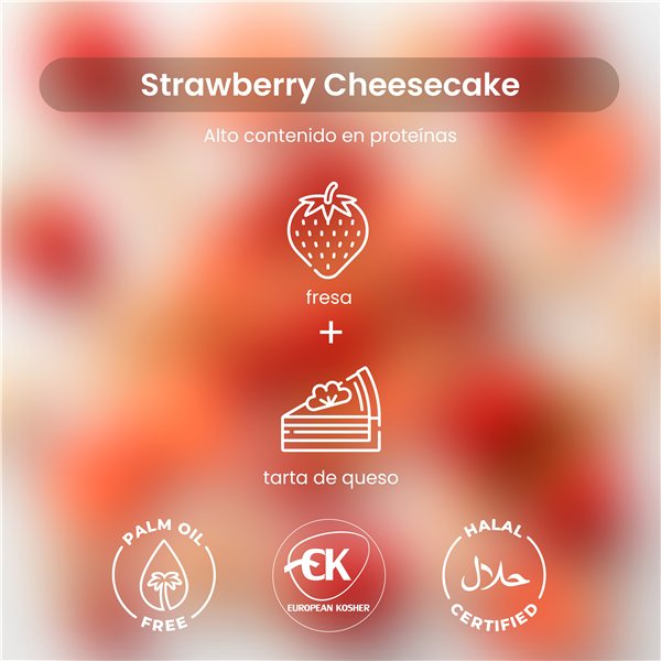 Crema Strawberry Cheesecake 200g-trasera
