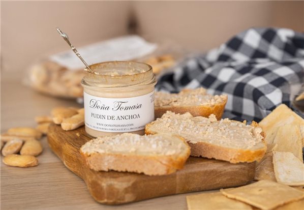 Sardellenpudding 110g.-detalle