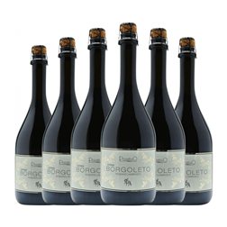 Puianello Contrada Borgoleto 75 cl Espumoso Tinto (Caja de 6 unidades)