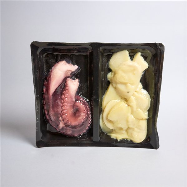 Gekochter Tintenfisch Duo - vakuumverpackt-detalle