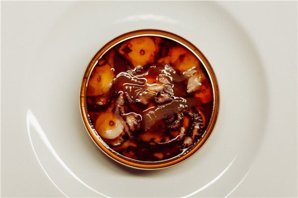 Galician Octopus A Illa Style - Silver, Roi & Co.-lateral