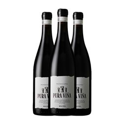 Pura Viña Monastrell Seco Bullas 75 cl Vino Tinto (Caja de 3 unidades)