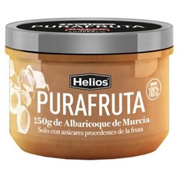Pure apricot fruit. Spreadable fruit.