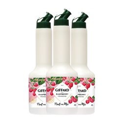 Puré de Frutas para Cóctel Giffard 1 L Raspberry — Frambuesa (Caja de 3 unidades)