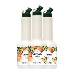 Puré de Frutas para Cóctel Giffard 1 L Peach — Melocotón (Caja de 3 unidades)