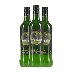 Puré de Frutas para Cóctel Oxefruit 70 cl Sin Gluten, Sin Lactosa, Vegano Green Apple — Manzana Verde (Caja de 3 unidades)