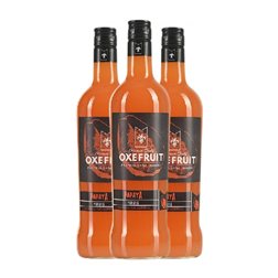 Puré de Frutas para Cóctel Oxefruit 70 cl Sin Gluten, Sin Lactosa, Vegano Papaya (Caja de 3 unidades)