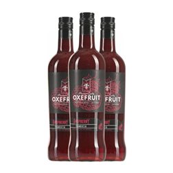 Puré de Frutas para Cóctel Oxefruit 70 cl Sin Gluten, Sin Lactosa, Vegano Raspberry — Frambuesa (Caja de 3 unidades)