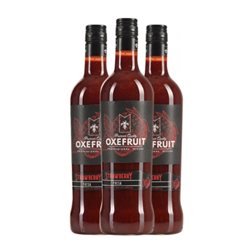 Puré de Frutas para Cóctel Oxefruit 70 cl Sin Gluten, Sin Lactosa, Vegano Strawberry — Fresa (Caja de 3 unidades)