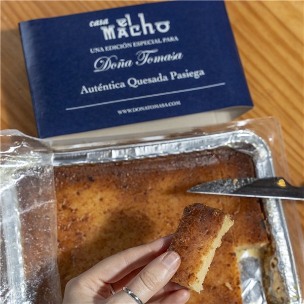 Quesada Pasiega Edición Especial 600g-detalle