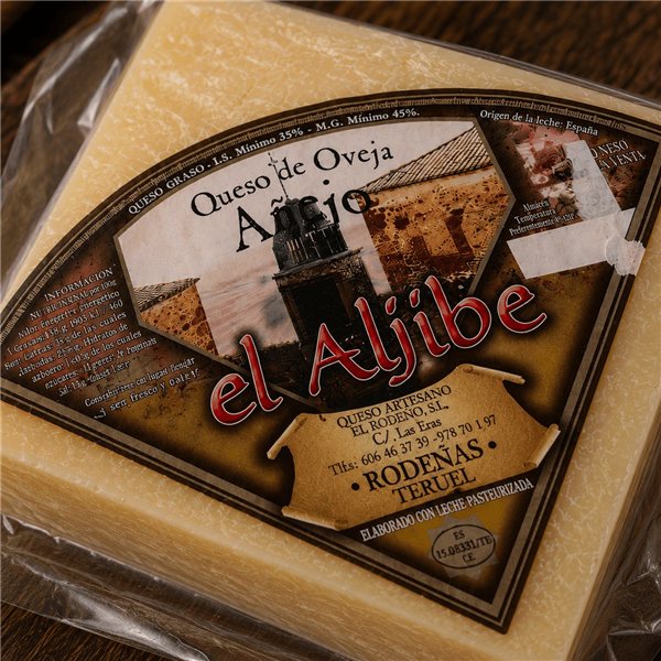Queso añejo 2.8kg-lateral