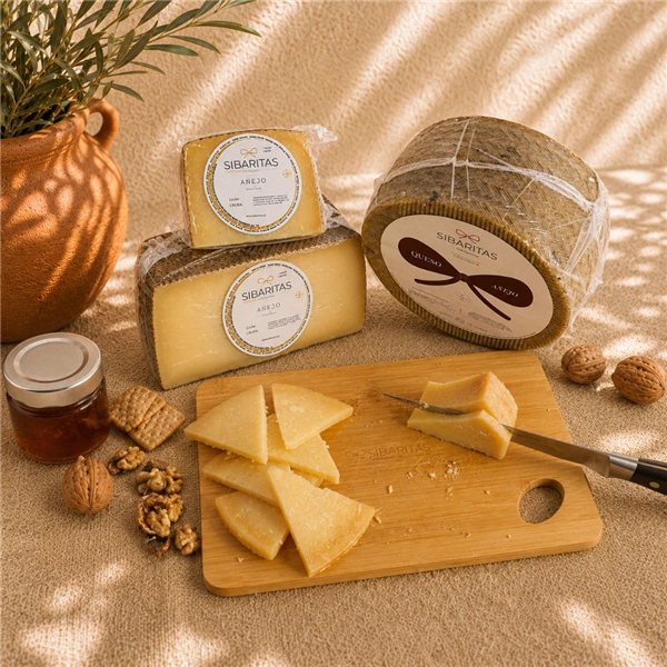 Queso añejo de oveja-detalle