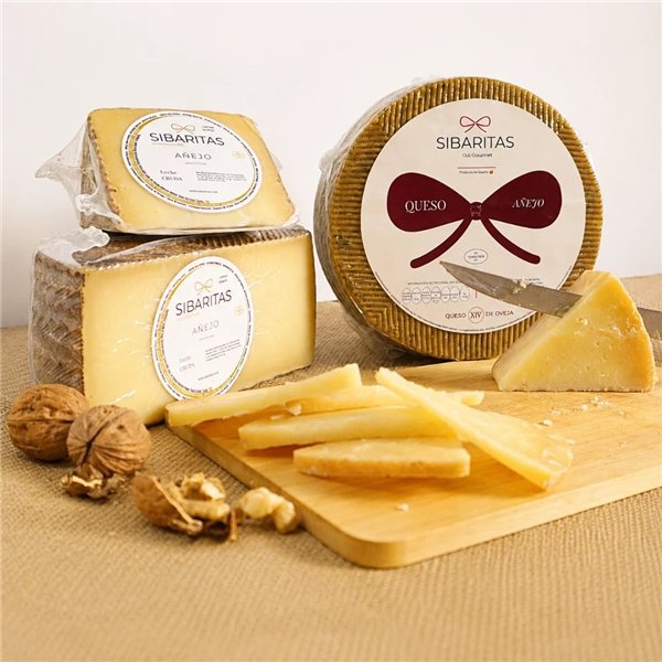 Queso añejo de oveja-trasera