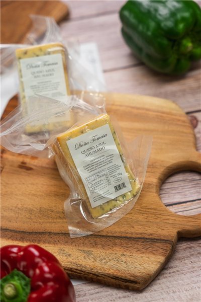 Ahumierter Blauschimmelkäse 185g.-trasera