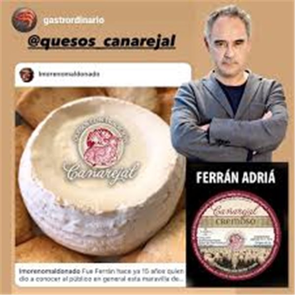 Creamy Cañarejal cheese 250gr-detalle