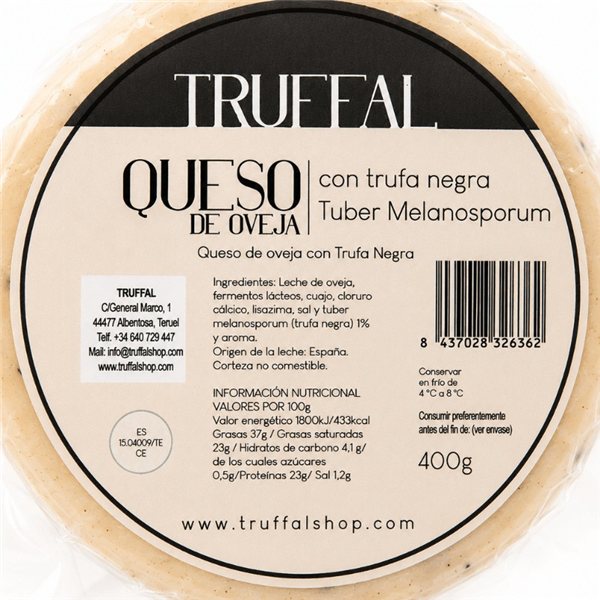 Fromage de brebis à la truffe-lateral