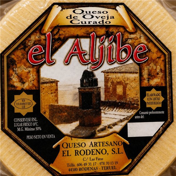 Aged Cheese from Aljibe-lateral